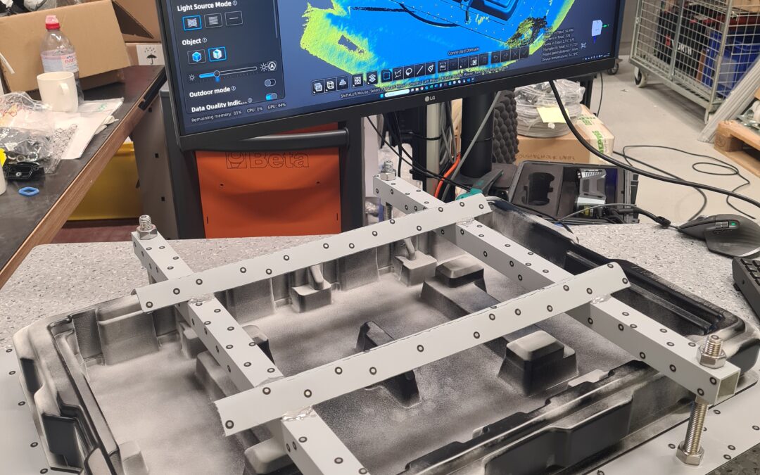 3D measurement of blisters